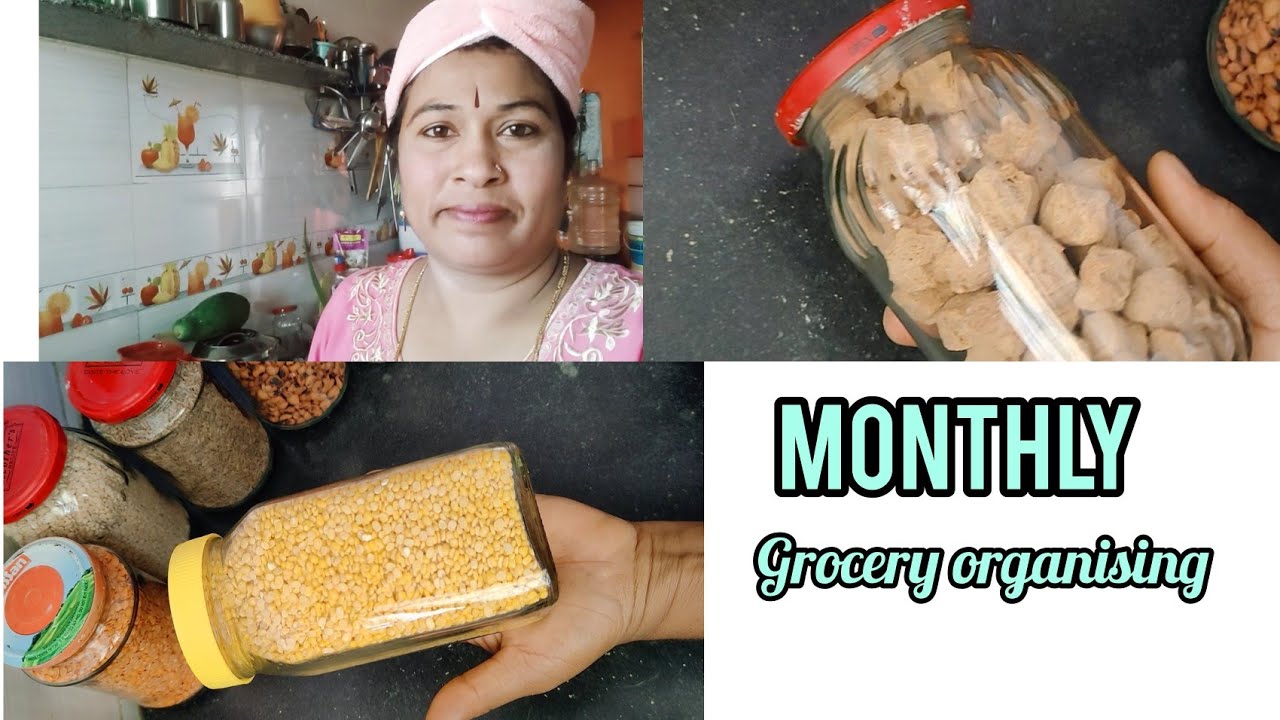 Grocery organising //kitchen cleaning // sarala kannada vlogs 2022 YouTube