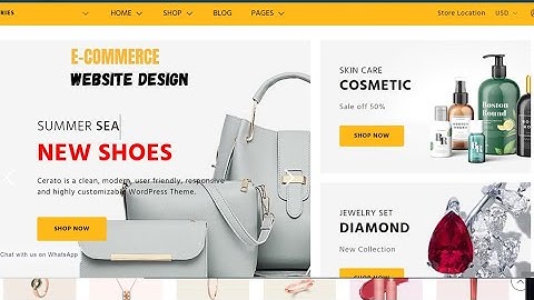 How To Create An Ecommerce Website With Wordpress and WooCommerce 2023