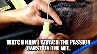 PASSION TWISTS ON THIN HAIR/THIN EDGES