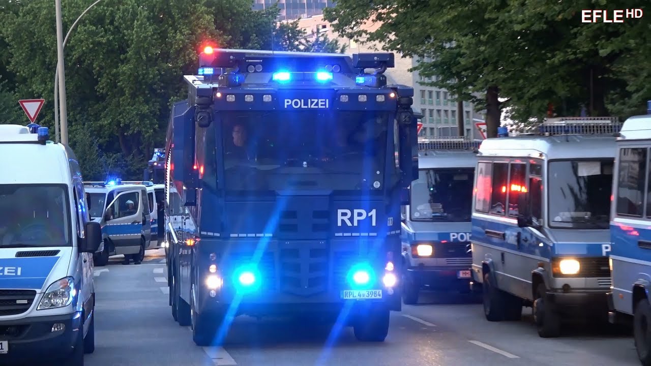 Der G20 Gipfel in Hamburg und seine tausenden Einsatzfahrten