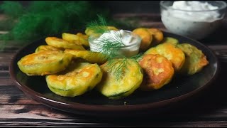 Жареные кабачки. Хрустящие! Очень вкусные! Жареные кабачки. Хрустящие! Очень вкусные!
