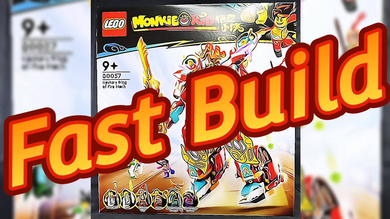 Fast Build: 80057 LEGO Monkie Kid Nezha's Ring of Fire Mech