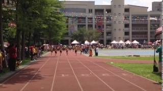 2016厚德國小運動會-祐慈60M賽跑第一名