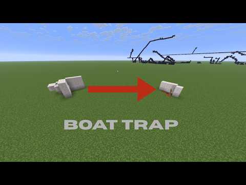 How to make a boat launcher Minecraft Java