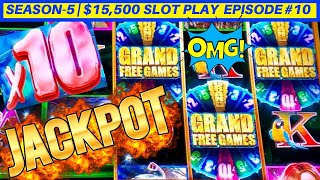 Tarzan GRAND Slot Machine HANDPAY JACKPOT w/MAX BET | Season-5 | EPISODE #10
