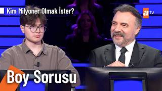 Mustafa Ören boy sorusuna ne cevap verdi? - Kim Milyoner Olmak İster? 1236. Bölüm