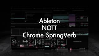 Ableton NOTT &amp; Chrome SpringVerb | Elektron Machinedrum Loops