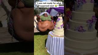 “I was not ready for what happened next 😭”#shorts ##funnywedding #funny