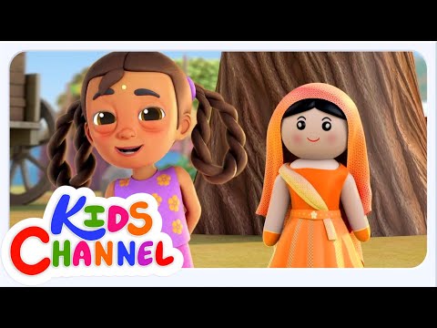 Meri Gudiya Nursery Rhyme, మేరి గుడియా, Baby Songs in Telugu and Kids Videos