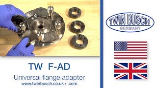 TW F-AD: Universal flange adapter for wheel balancers from TWIN BUSCH®