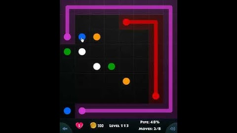 FLOW GAME ON FACEBOOK - LEVEL 113 BASIC PACK