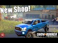 SnowRunner: Moving Into MY NEW SHOP!! (Surprise Location) & NEW HOUSE! RP