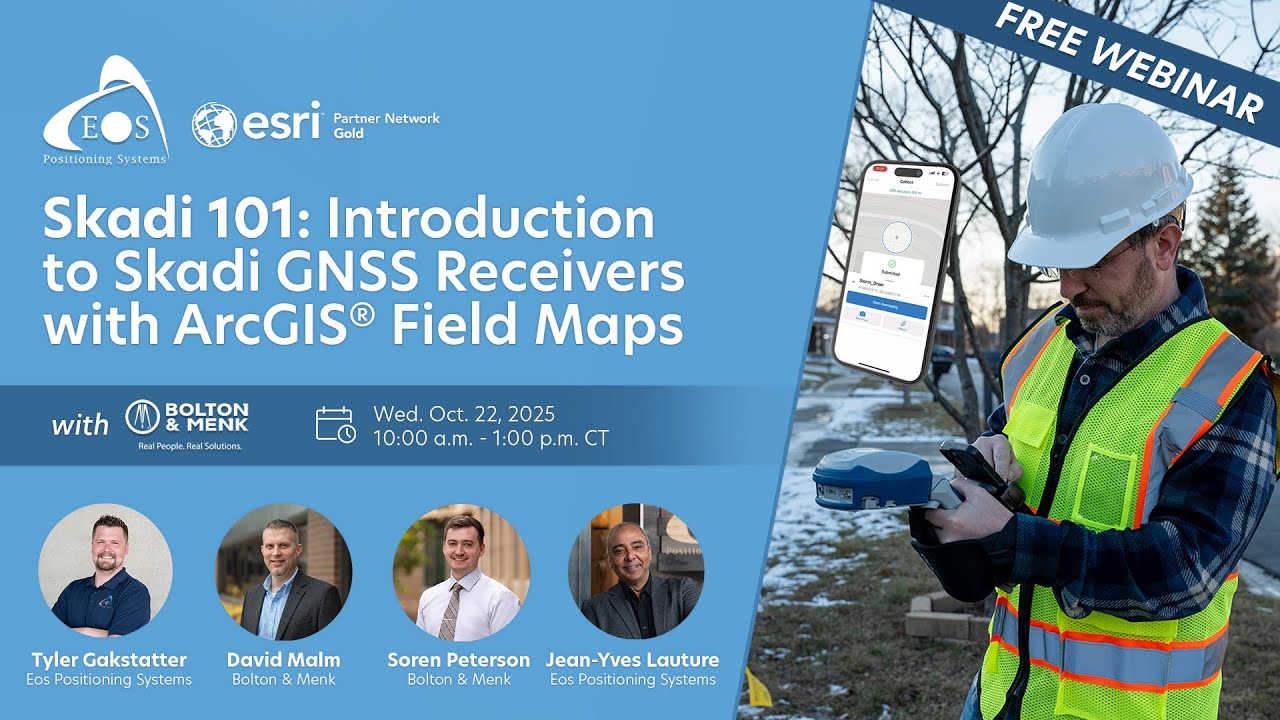 Skadi 101: Introduction to Skadi GNSS Receivers with ArcGIS Field Maps ...