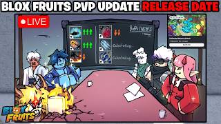🔴BLOX FRUITS PvP UPDATE RELEASE DATE COUNTDOWN! (Roblox)