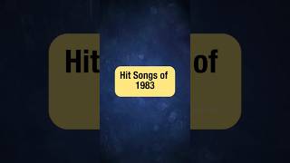 Hit Songs of 1983: #journey #lionelrichie #thepolice #eddygrant #duranduran#80smusic #genx #1980s