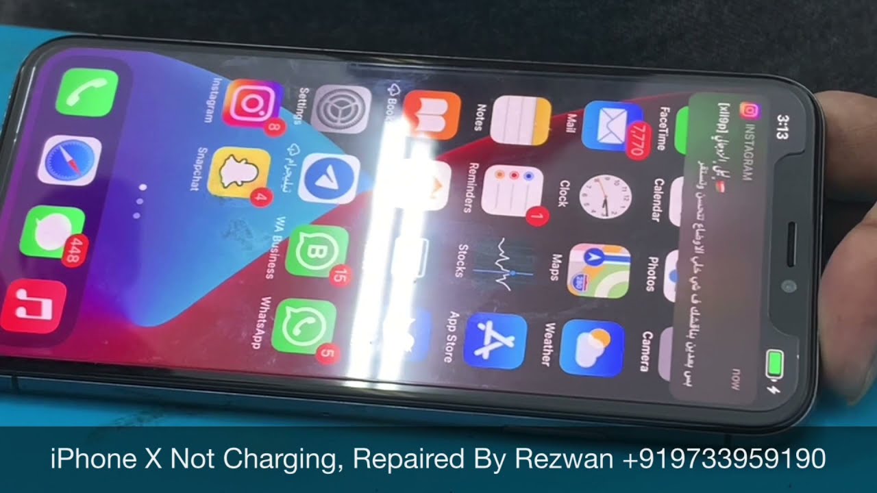 Repair iPhone X Not Charging