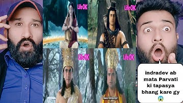 Indradev gave the fire god Mata Parvati