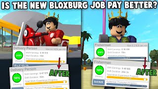 IS THE NEW BLOXBURG JOB PAY UPDATE BETTER? IS THE NEW BLOXBURG JOB PAY UPDATE BETTER?