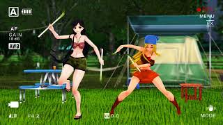 (MMD x Total Drama) Lindsay And Heather -Idol Emote-