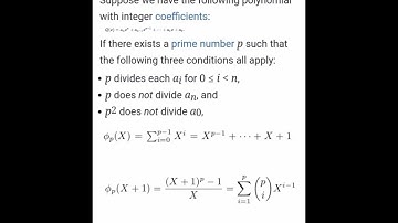 Irreducibilty of cyclotomic polynomials via Eisenstein