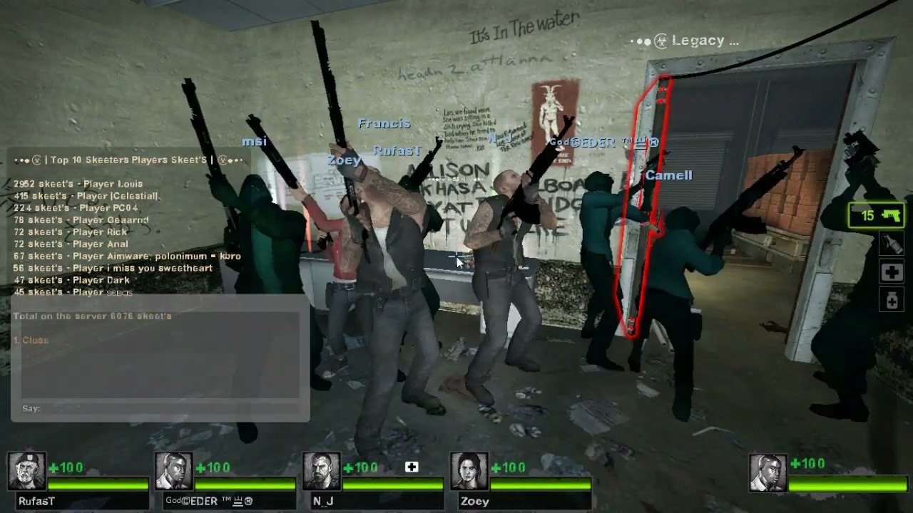 legacy servers why so laggy