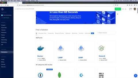 Digital Ocean Droplet with VSCode - Part 2, spin up a LAMP droplet