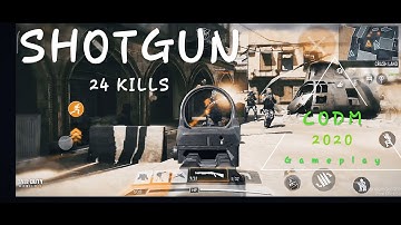 24 kills shotgun gameplay - Call of Duty Mobile - Team Death Match