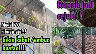 TERNYATA MURAH DAN MUDAH!!!MEMBUAT MISTING KABUT/EMBUN BUATAN DI RUMAH