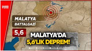 Son Daki̇ka Malatya Merkezli Deprem Meydana Geldi