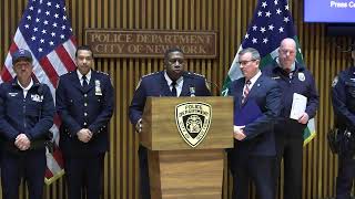 Watch as NYPD executives make a law enforcement announcement.