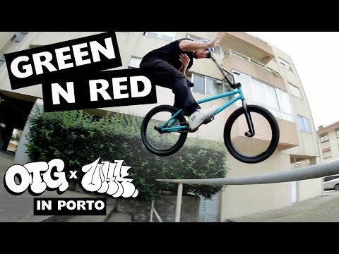 GREEN N RED - UHK x OTG in Porto | Ride UK BMX