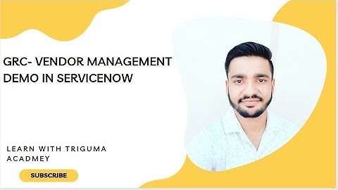Vendor Management Demo in ServiceNow with Live Scenario || Saket Mishra #servicenow