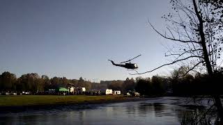 Huey UH-1 Takeoff  at Knob Creek, KY