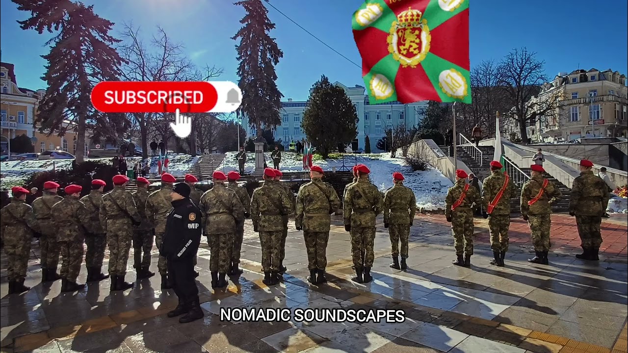 Commemorative Day for Vasil Levski in Bulgaria - Military Choir #fieldrecordings