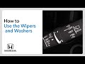 How to use the Wipers/Washers—Intermittent & Rear Wiper Models