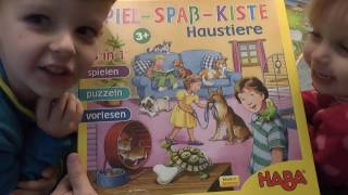 Spiel-Spaß-Kiste Haustiere (Haba) - ab 3 Jahre - Kinderspiel - Gameplay TEIL 131 screenshot 1