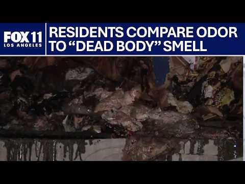 Pig feet, crab meat, beef odor at Boyle Heights warehouse