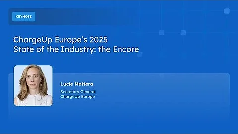 ChargeUp Europe’s 2025 State of the Industry: The Encore | The AMPECO Ecosystem Stage