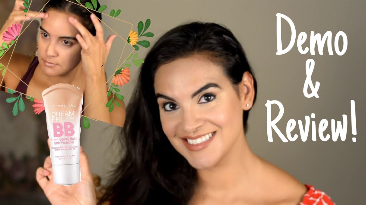 Maybelline Dream Fresh BB Cream DEMO & REVIEW
