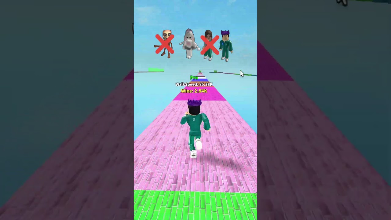 Squid Game Characters Vs Speed Challege 💕