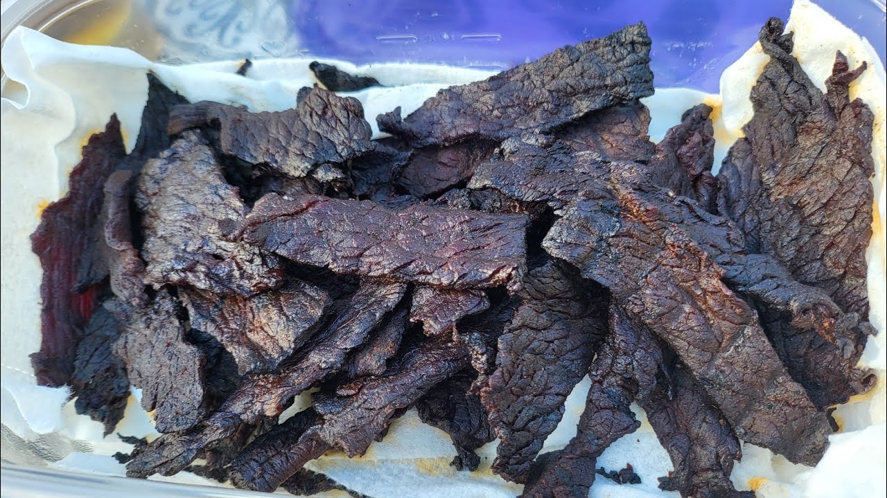 Spicy Whiskey beef jerky YouTube