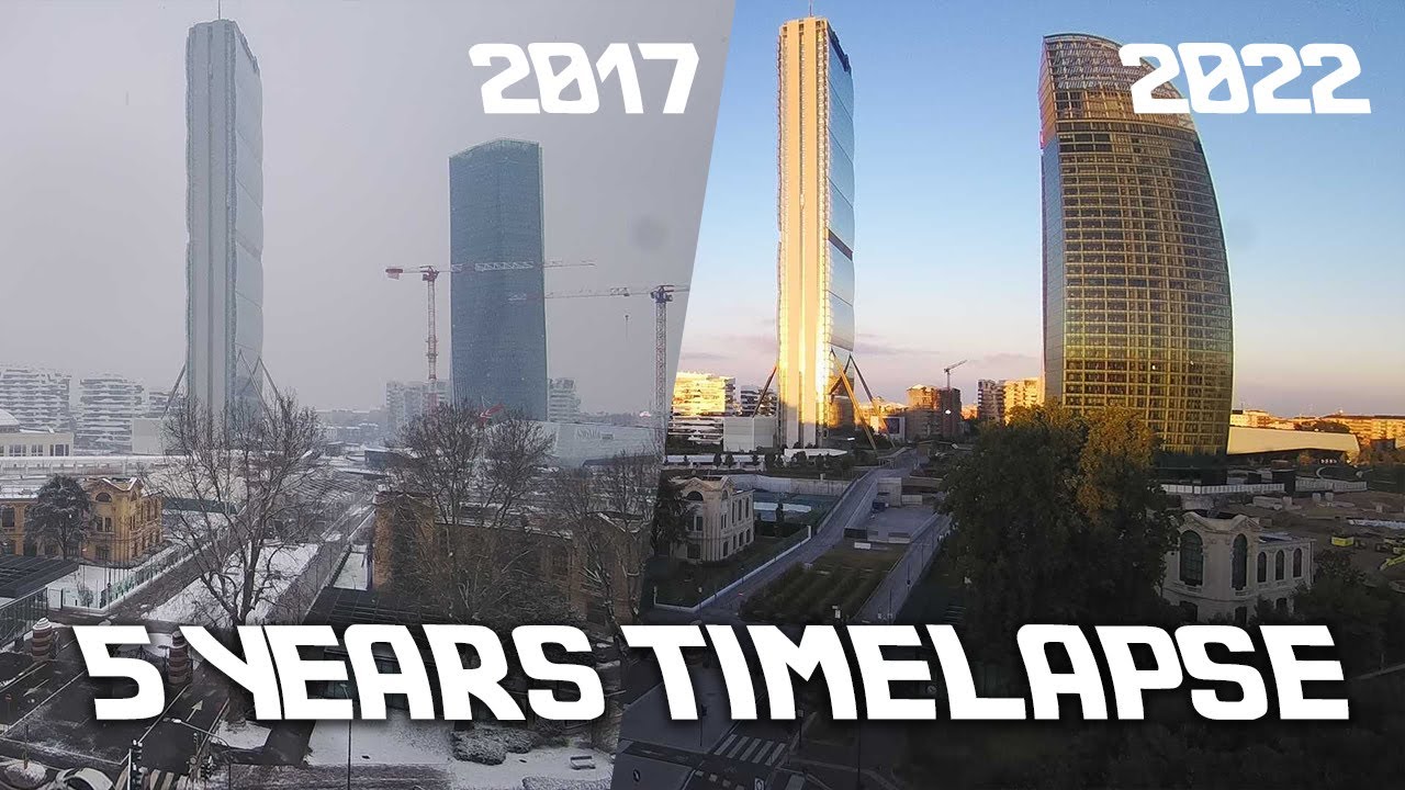 PwC Tower Milano | Long Timelapse 2017-2022