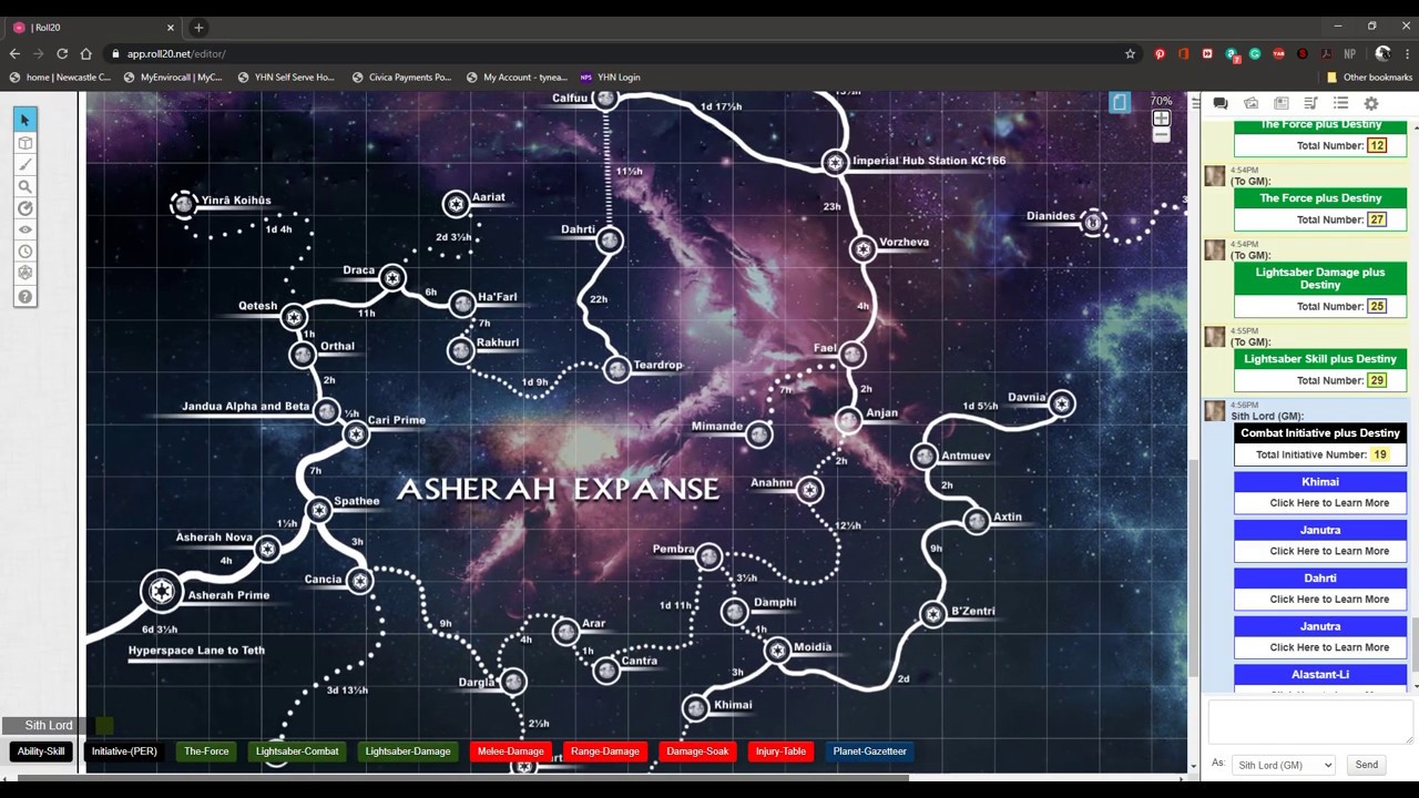 Behind The Scenes Interactive Sector Map In Roll Ontabletop Home Of Beasts Of War