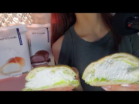 ASMR | Yonsei Milk Cream Bread❤️ MUKBANG | Eating Sounds | Real Sounds