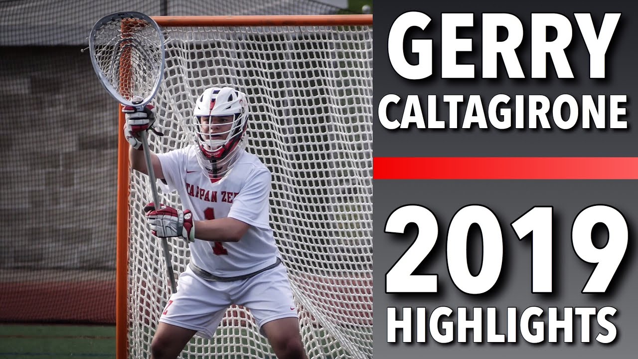 Gerry Caltagirone 2019 Highlights Tappan Zee Lacrosse (2021 Goalie