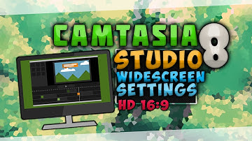 Camtasia Studio 8: 2015 HD 16:9 Widescreen Settings - TUTORIAL