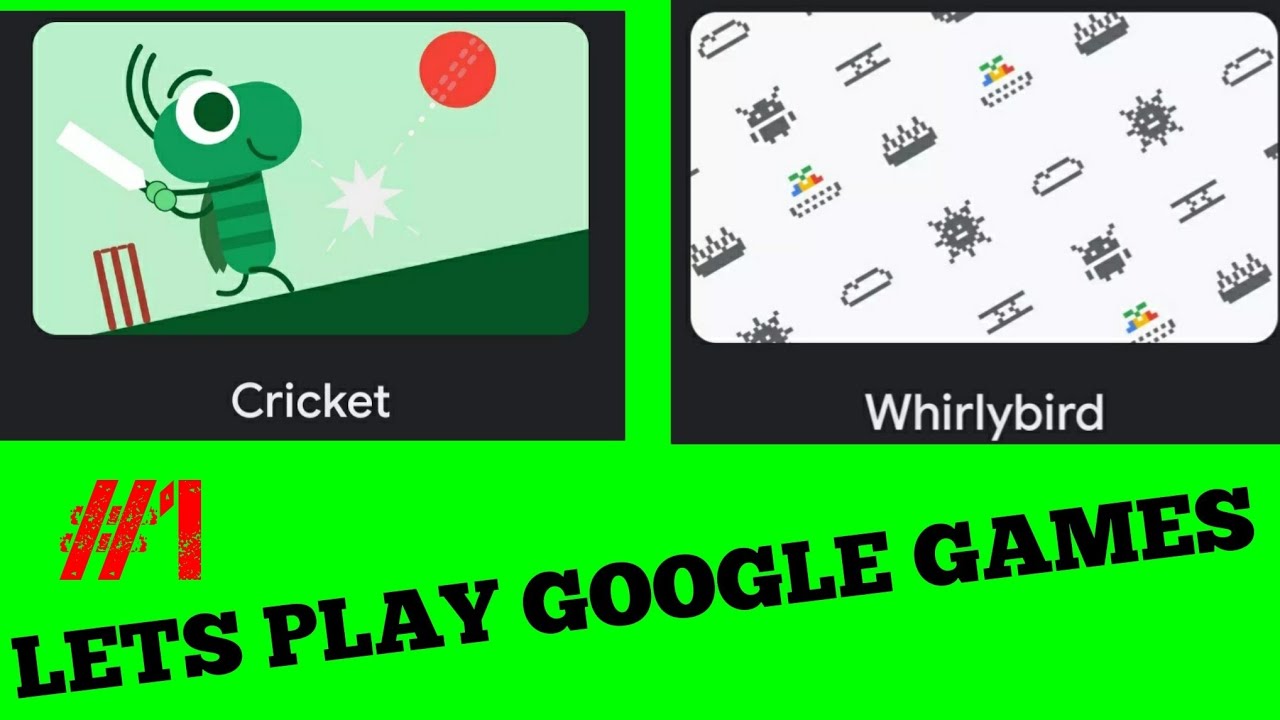 Playing Google games . best way to time pass . #1