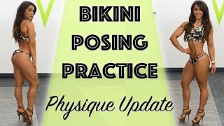 Physique Update & Posing Practice | 4 WEEKS OUT | Bikini Body Prep Episode 15