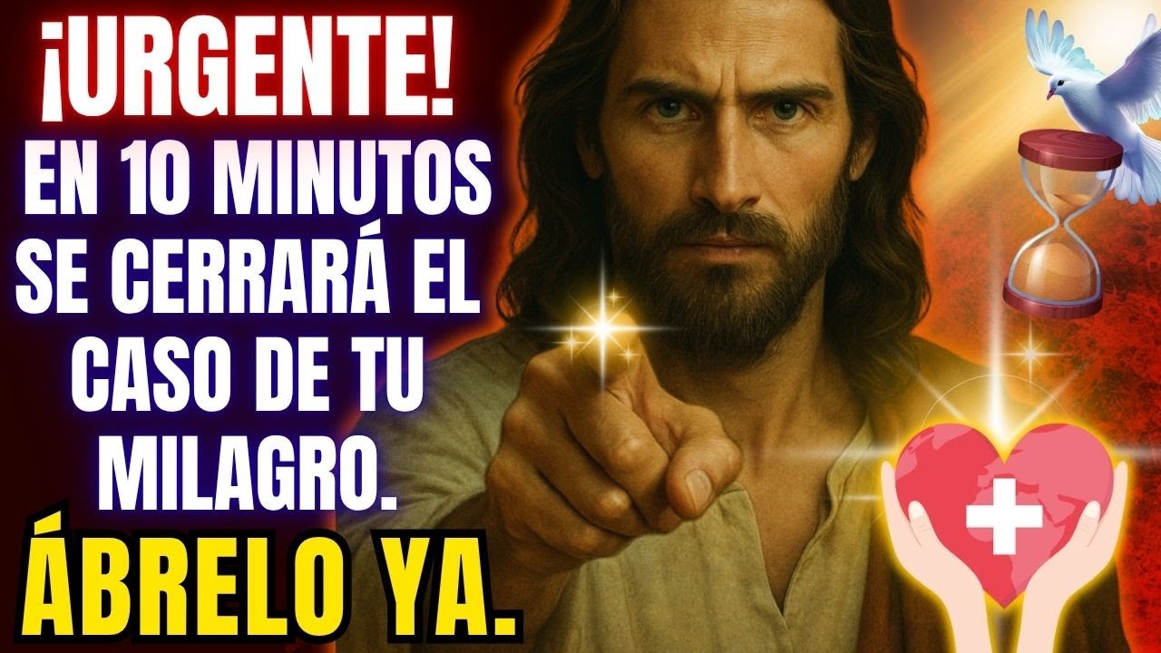 ⚠️ ¡ATENCIÓN, HIJO! DIOS VA A REVELAR TU CASO ESTA NOCHE Y DICE: QUEDAN 10 MINUTOS.