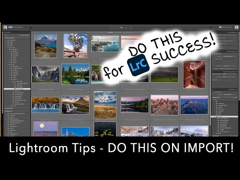 Lightroom Quick Tips - DO THIS ON IMPORT